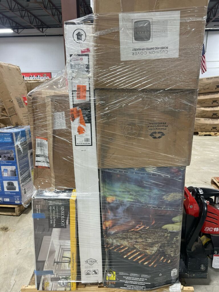 overstock liquidation pallets for sale