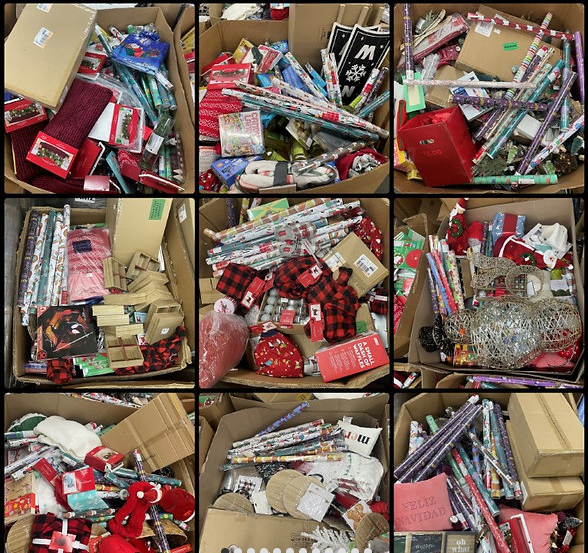 Christmas Deco Liquidation Pallet Christmas Deco Liquidation Pallet